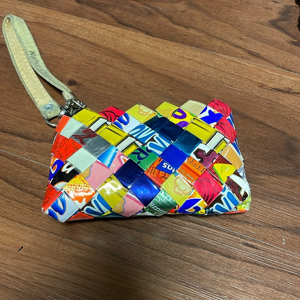 NAHUI OLLIN candy wrapper coin purse